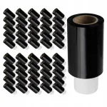 Must Minirap elastne kile, 0,3 kg, 10/14 cm, 50 tk, v&auml;ikeste saadetiste m&auml;hkimiseks