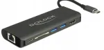 Doki alus Delock, USB-C 3.1, HDMI, Gigabit Ethernet