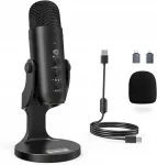 USB mikrofon ZealSound K66 koos statiiviga