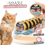 UNIQ PETS m&auml;rg kassitoit l&otilde;he ja j&otilde;hvikatega, 60 g, 6 tk