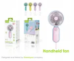 Kaasaskantav mini tuuleveski USB ventilaator, laetav, mitmev&auml;rviline