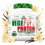 Vegan valgupulber vanilje maitsega herne-, soja- ja riisivalgu isolaat