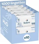 Niisked salvr&auml;tikud Biolane 1000, 10 x 100 tk
