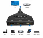 HDMI l&uuml;liti TECHOLE HS329-BK, 3 sisendit, 1 v&auml;ljund