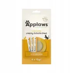 Kassisuupiste APPLAWS kreemjas kanamaitsega, 4 x 15 g