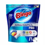 N&otilde;udepesukapslid Bingo Smart Pro, 36 tk, universaalsed, sidrunil&otilde;hnaga