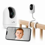 Sise Wi-Fi kaamera 4MP 1080P HD, IR-&ouml;&ouml;n&auml;gemise ja rakenduse juhtimisega
