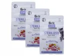 Kassitoit BRIT Care Sterilized pardiliha ja kalkunilihaga, kaaluj&auml;lgimiseks, 3 x 400 g