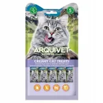 ARQUIVET kreemise tuuni ja krabi maitsega suupiste kassidele, 5 x 14 g
