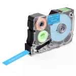 G15M kleebis, 12 mm x 7,5 m, valge sinisel taustal