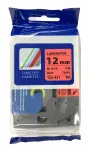 Silt TZ2-431, 12 mm, punane lint, must kiri, Brother TZe-431