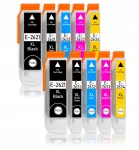 EPSON 26 XL must tindikassetid, 10 tk, sobivad XP510/XP600/XP605/XP610 printeritele