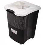 Rattaga toidukonteiner Rotho ARCHIE, 38 l, 18 kg
