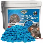Rottide ja hiirte m&uuml;rgiks NO PEST Cube Blue, 3 kg