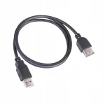 USB 2.0 pikenduskaabel, 2 porti, 60 cm