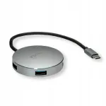4-pesaline USB 3.2 Gen 1 jaotur USB C &uuml;hendusega