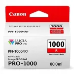 Canon PFI-1000R punane tindikassett, 0554C001