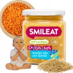 Imikute hautis l&auml;&auml;tsede, kinoa ja riisiga alates 10 kuud, 230 g, Smileat
