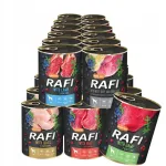 RAFI PREMIUM koeratoit, erinevad maitsed, 30 x 800 g