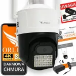 V&auml;ljas 8 MPx p&ouml;&ouml;ratav 4K kaamera ORLLO Z17 ULTRA SIM-kaardiga