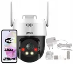 V&auml;listingimustes WiFi kaamera Dahua 3MP P3AE-PV, p&ouml;&ouml;rlev, SMART, kaheastmeline valgus, PICOO