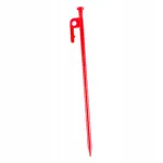 Telgi naelad 40 cm, terasest, punased