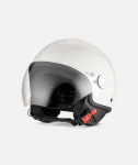 Avatud kiiver VESPA koos 4.0 valge visiiriga, suurus XS