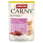 Pehme kassitoit ANIMONDA CARNY KITTEN BABY PATE, 85g