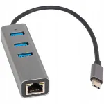 V&otilde;rguadapter LAN RJ45 ja 3x USB 3.0-ga, 100/1000 Mbps Ethernet &uuml;hendused