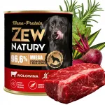 Koerte konservtoit vasikalihaga, 800 g, Zew Natury MONO-PROTEIN