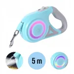 Automaatne koerarihm, 5 m, LED-taskulambiga, tugev, reguleeritav, MI
