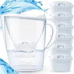 Aqualogis Harmony 2,6 l veefiltrikann 6 filtriga