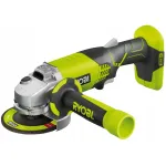 Akutrell nurklihvija RYOBI R18AG-0 115 mm, ilma t&ouml;&ouml;riistata reguleerimiseta