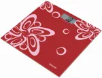 Vannitoa kaalud Sencor SBS2507RD, klaasist, kuni 150 kg, SLIM