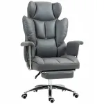 Ergonoomiline kontoritool HOMCOM, reguleeritav, hall
