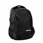Noorte seljakott PASO BEUNIQ BUBL-2808, must, mitme jaotisega