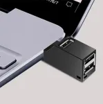 USB hub, 3 USB 3.0 pesa, mini adapter