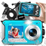 Digitaalne veealune fotokas 48Mpx 16x suum 32GB kaart