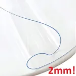 INGATORP &uuml;mmargusele lauale klaasist kaitsematt, 110 cm, 2 mm