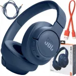 Juhtmevabad k&otilde;rvaklapid JBL Tune 720BT, sinised, kokkupandavad, USB-C