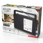 Adler AD 1909 raadio AM/FM akuga