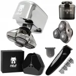 Pea ja n&auml;o habemeajamisnuga Skull Shaver Pitbull Diamond PRO