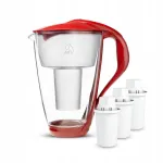 Veefilter Dafi CRYSTAL LED 2 l punane 3 Classic filtriga