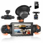 Rimoody auto kaamera 4-kanalit 360&deg; 1080P IR &ouml;&ouml;n&auml;gemisega 64GB