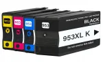 Tindikassettid HP 953XL, 4 tk, OfficeJet 7730/7740/8710/8730 jaoks