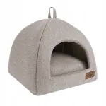 Lemmikloomade pesa Recobed Booth Harmony, helepruun, S, 40 x 40 cm