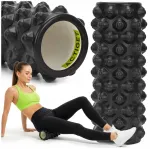 Selja- ja jalalihaste massaažirull reljeefsete osadega, Crossfit vahtmassaažiseade