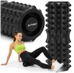 Massaažirull seljale ja jalgadele reljeefsete osadega, Crossfit vahtmassaažiseade