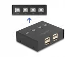 USB l&uuml;liti 4 arvutile, sobib Delock 11507 seadmetele