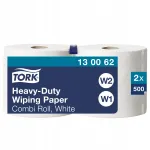 Paberpuhastusvahend TORK 130062, 2W, raskepesuks, 170 m, 23,5 cm, valge, W1/W2